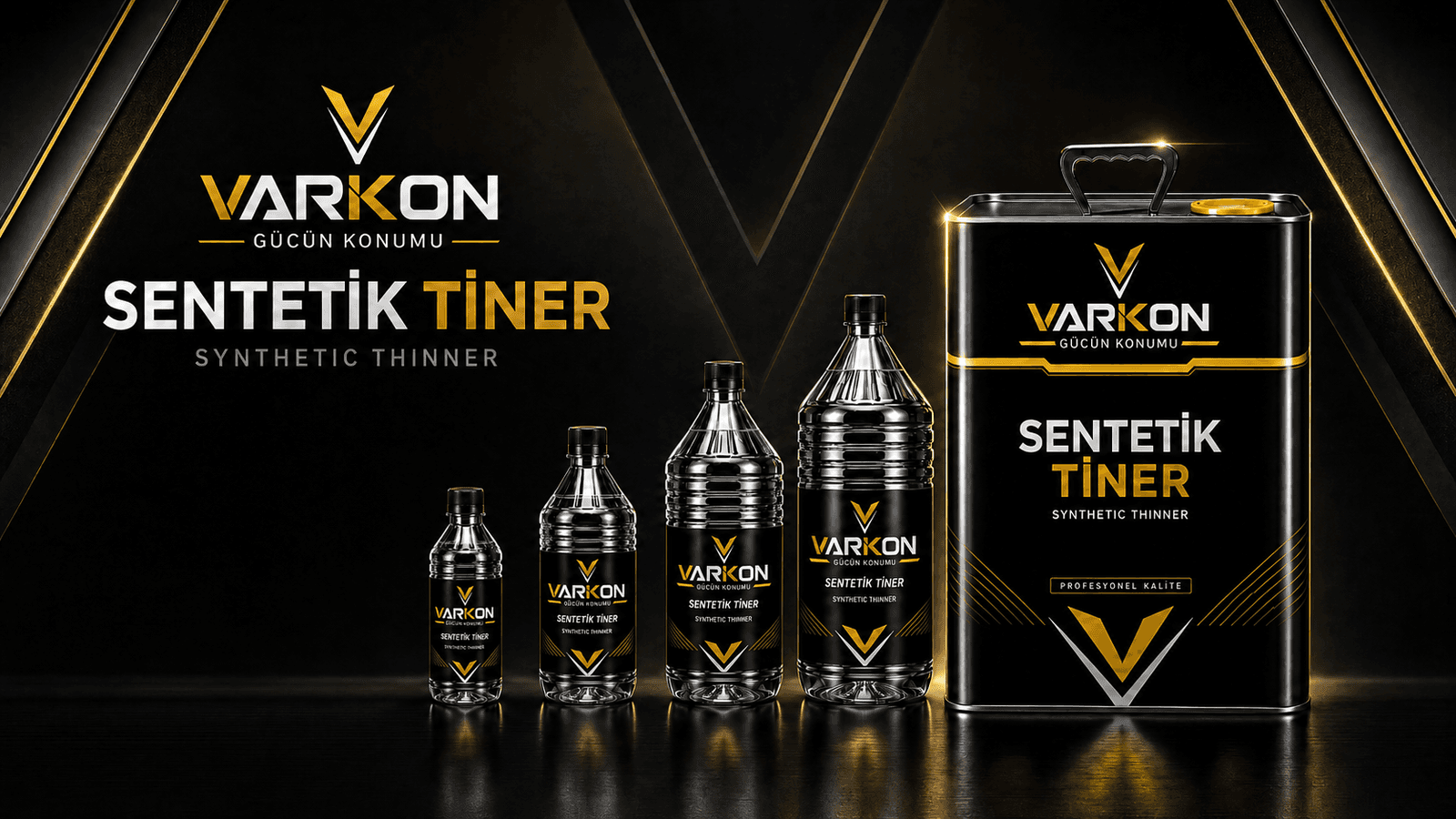 VARKON Sentetik Tiner ürün ailesi